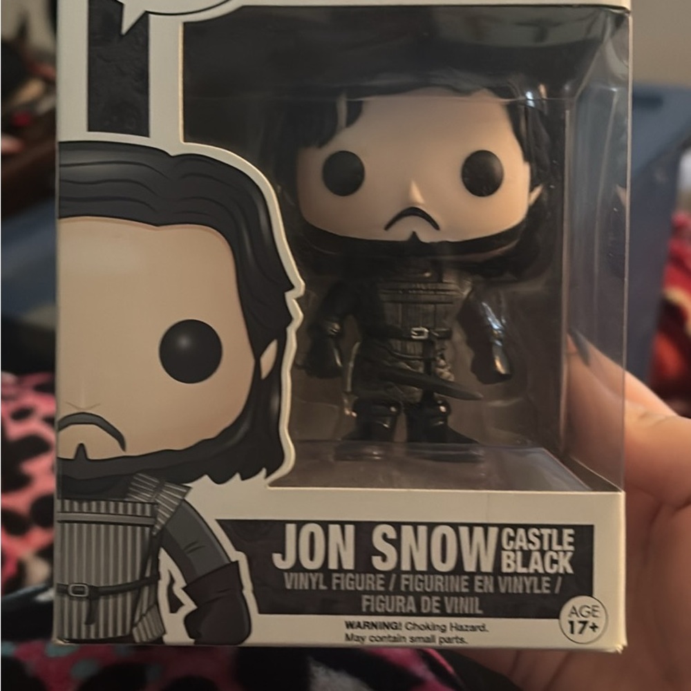 Jon Snow Castle Black Vinyl Figure